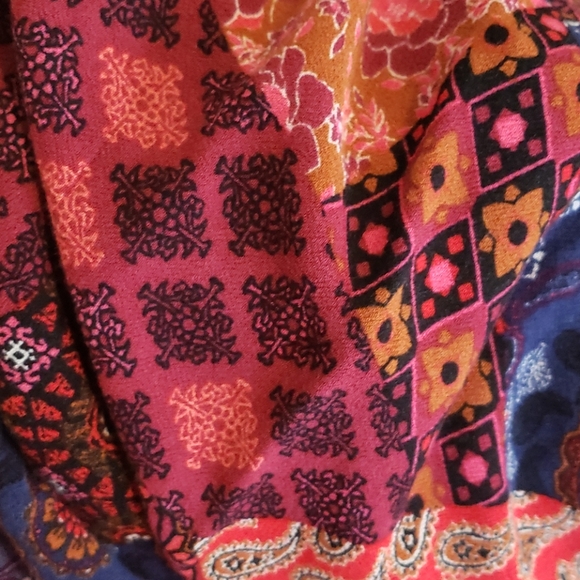 RED Flowy Ruffled Sundress by Forever 21, Large - Picture 8 of 8